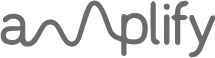 Grey 'Amplitfy' logo 